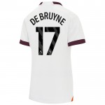 Günstige Fußballtrikots Manchester City Kevin De Bruyne 17 Frauens Auswärtstrikot 2023-24 Kurzarm Günstige Fußballtrikots Manchester City Kevin De Bruyne 17 Frauens Auswärtstrikot 2023-24 Kurzarm